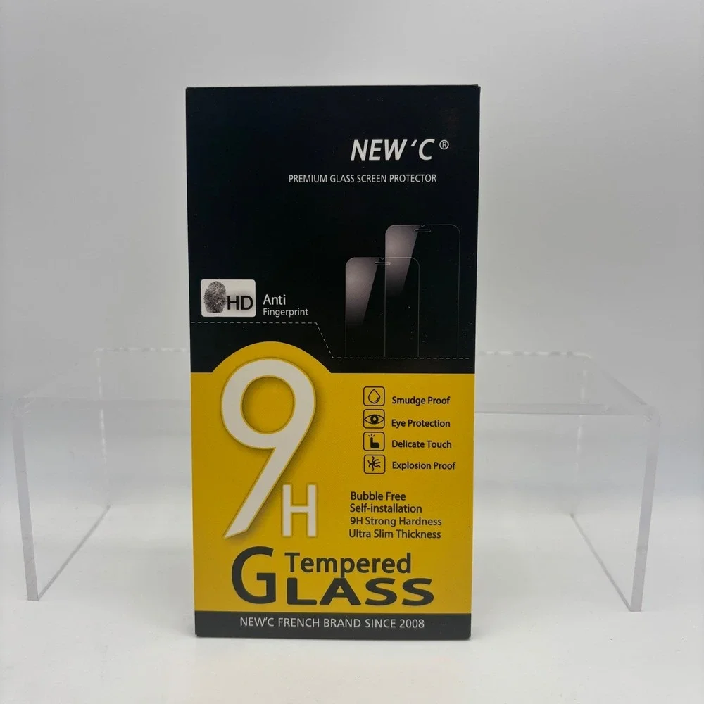 18‎ NIB NEW'C iPhone 13 Tempered Glass Screen Protector 2X + 2X Camera Lens